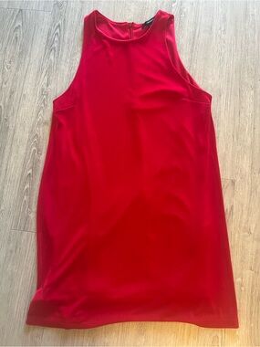 Red Swing Tank Dress | Sleeveless | Casual | Mini